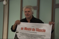 Ferdinando Vicentini Orgnani regista del film "Un minuto di silenzio".